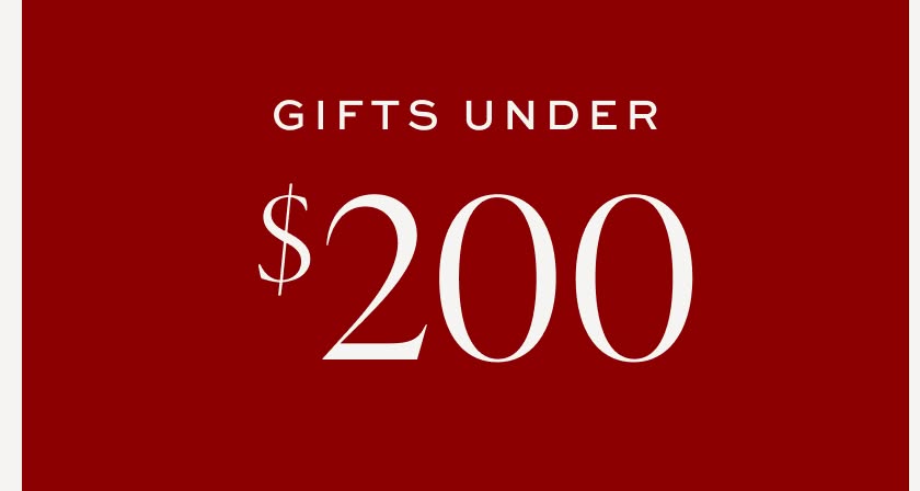 Gifts Under $200