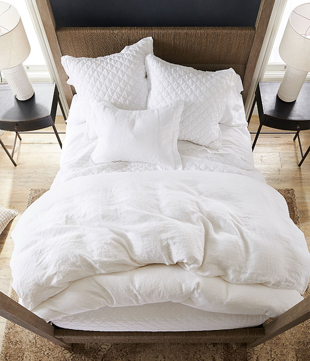The White Bed 3 Ways Pottery Barn, Pottery Barn White King Bedding