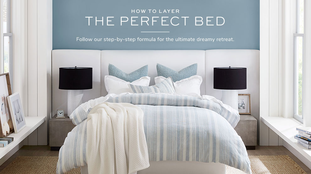 How to Layer the Perfect Bed