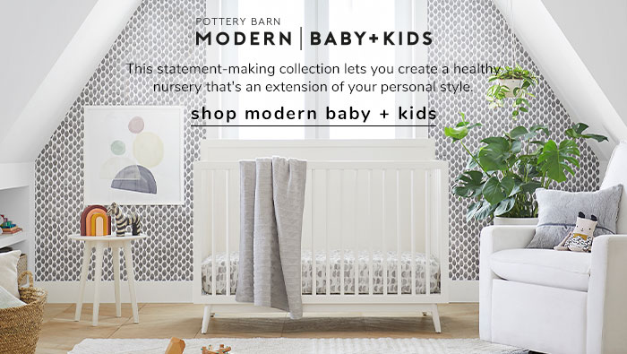 pottery barn baby crib sets