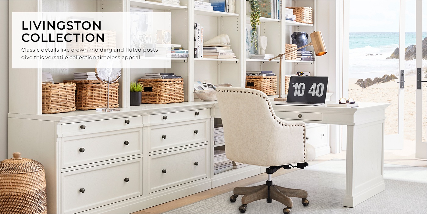 Livingston Furniture Collection Pottery Barn
