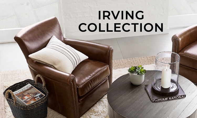 Irving armchair best sale pottery barn