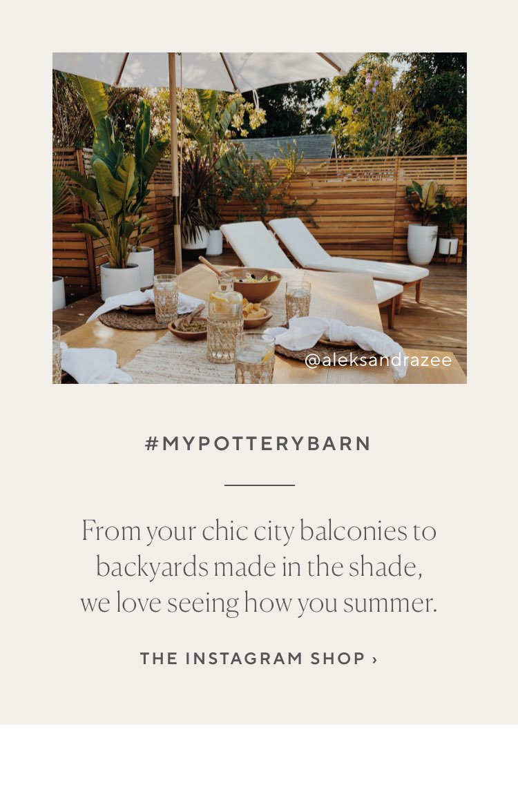 william sonoma outdoor furniture on The Outdoor Lookbook Pottery Barn