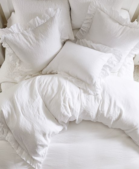 White Bedding