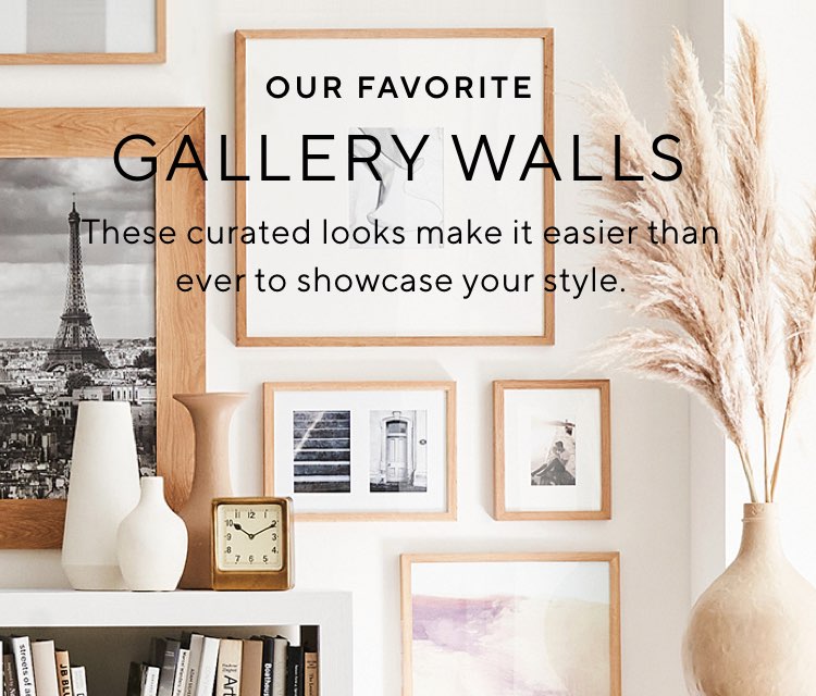 Our Favorite Gallery Walls Pottery Barn - Pottery Barn Wall Gallery Ideas