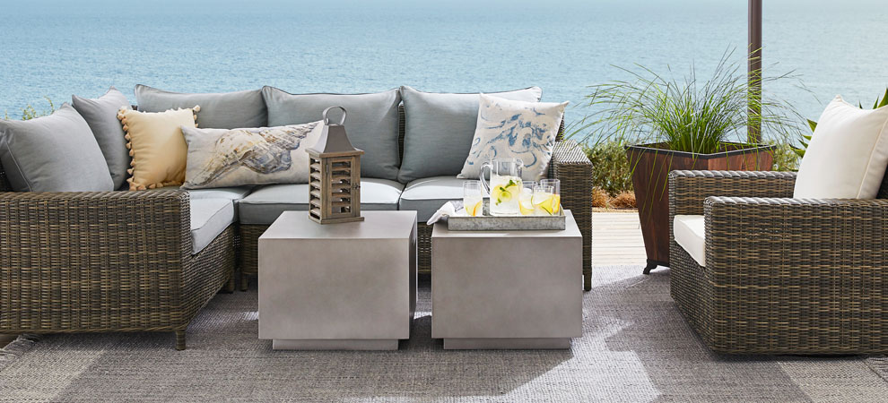 Torrey Palma Outdoor Lounge | Pottery Barn