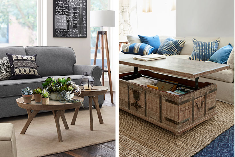 4 Unconventional Coffee Table Ideas Pottery Barn