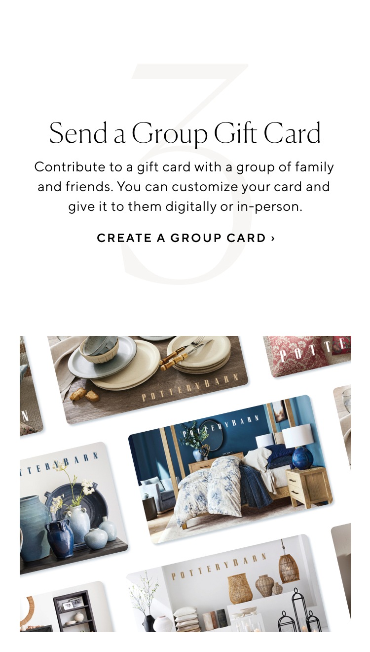 Gift Cards | Pottery Barn
