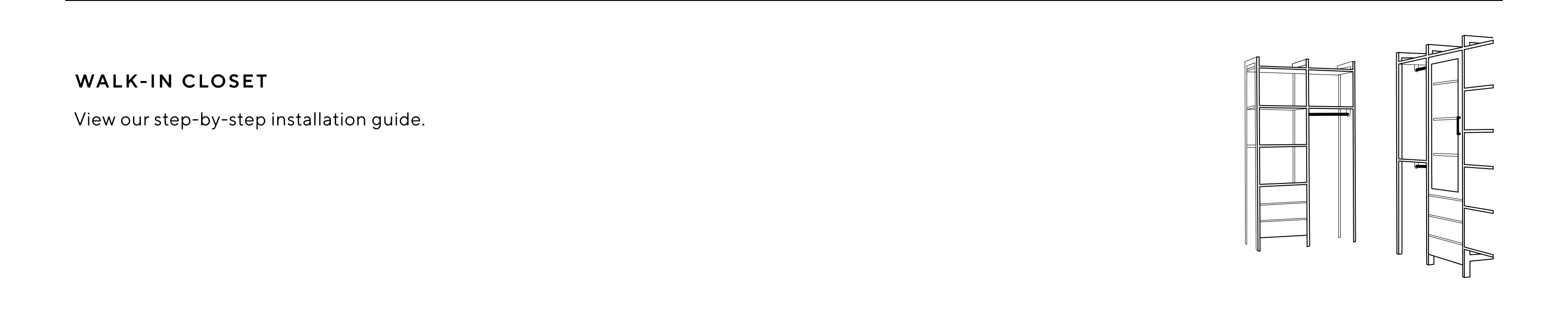 Closet Systems Pottery Barn