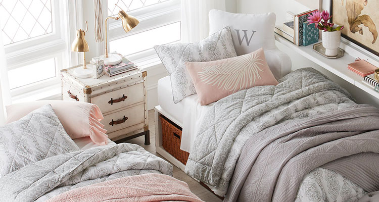 Pottery barn shop dorm sheets