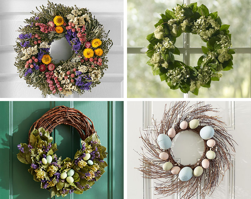 4 Festive Easter Wreath Ideas