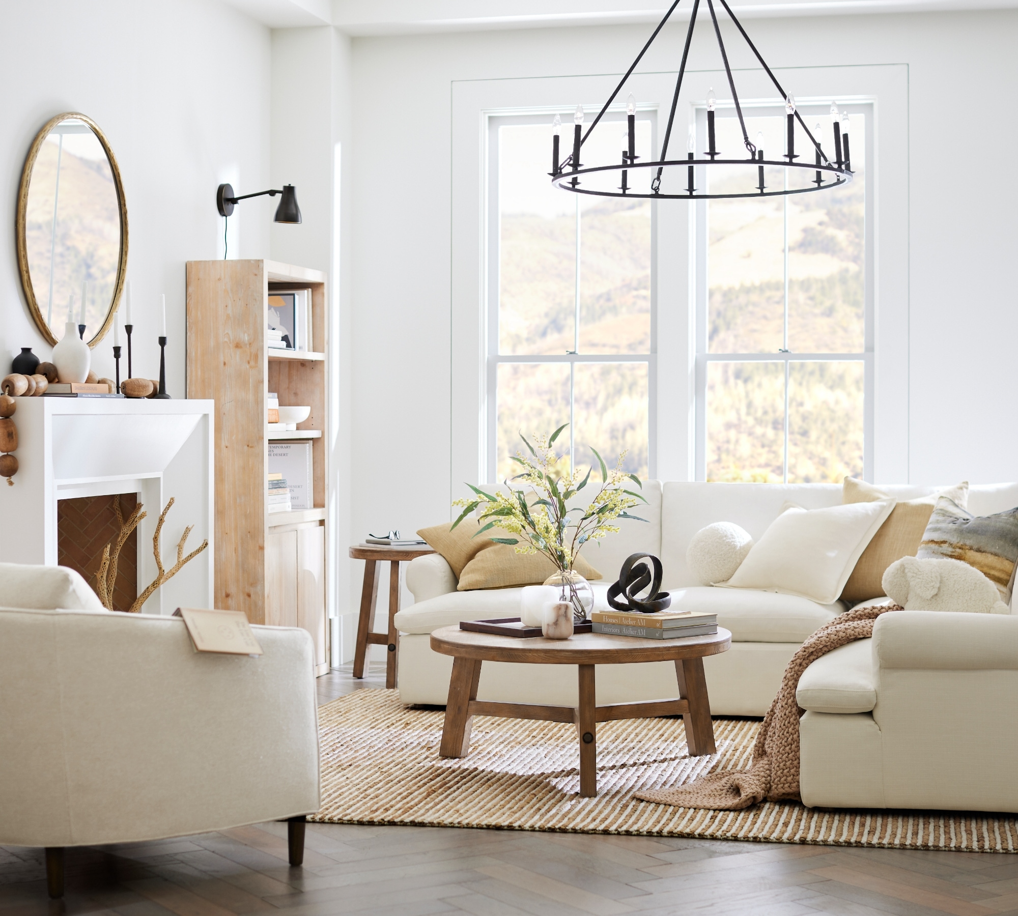 Pottery Barn Living Rooms