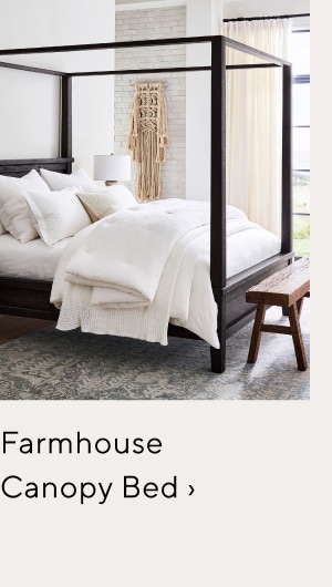 Farmhouse Canopy Bed