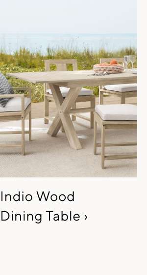 Indio Wood Dining Table