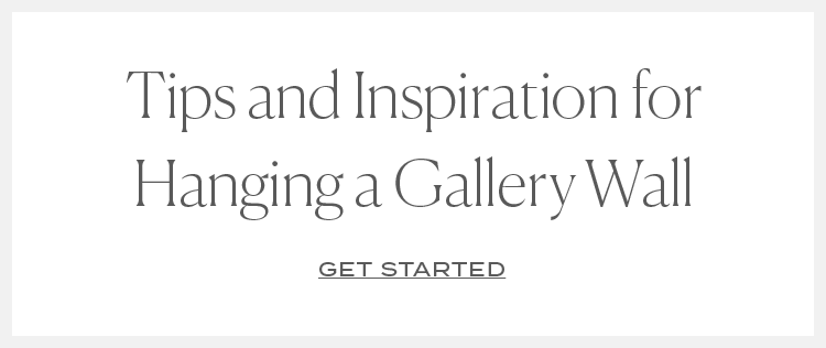 How to Hang a Gallery Wall