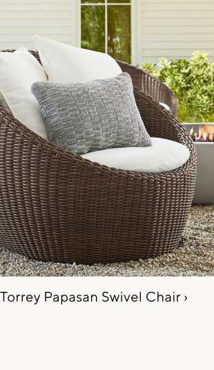 Torrey Papasan Swivel Chair