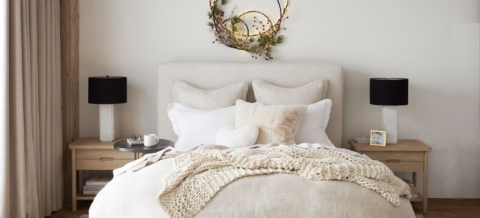 Big Sur Waffleweave Bedroom 