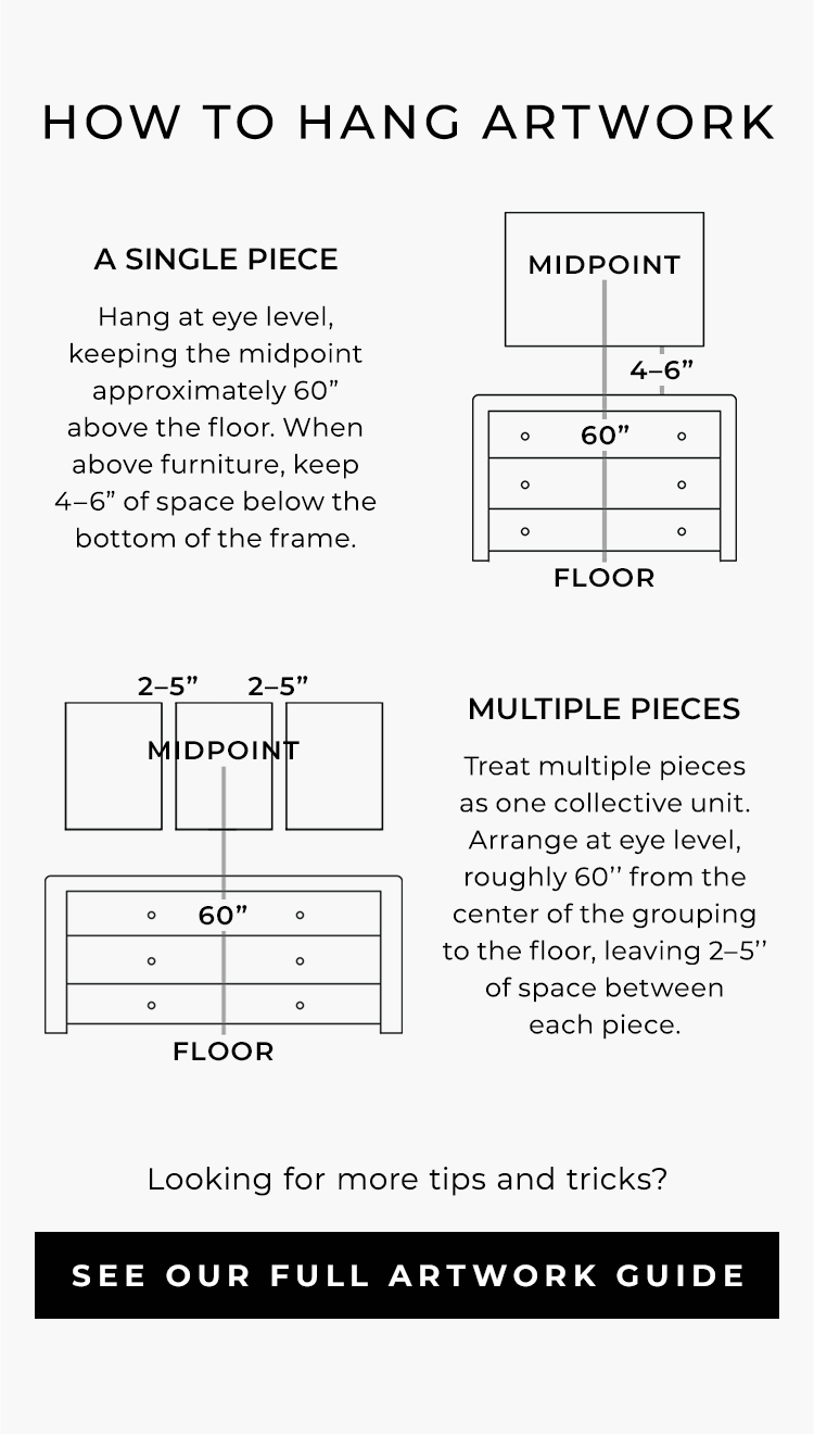 How to Hang Artwork
