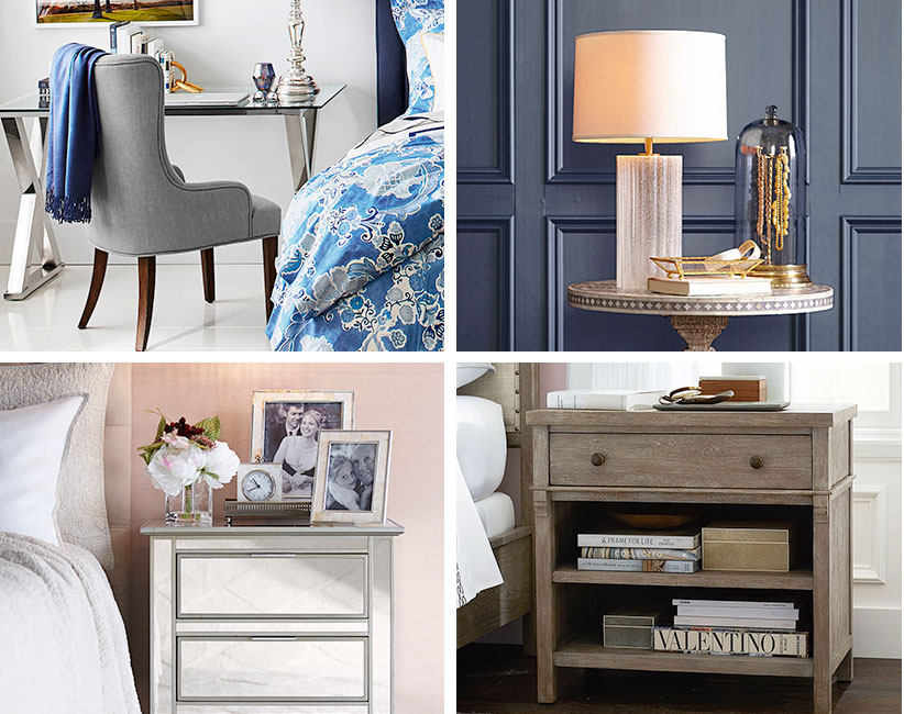 Decorating bedside tables discount