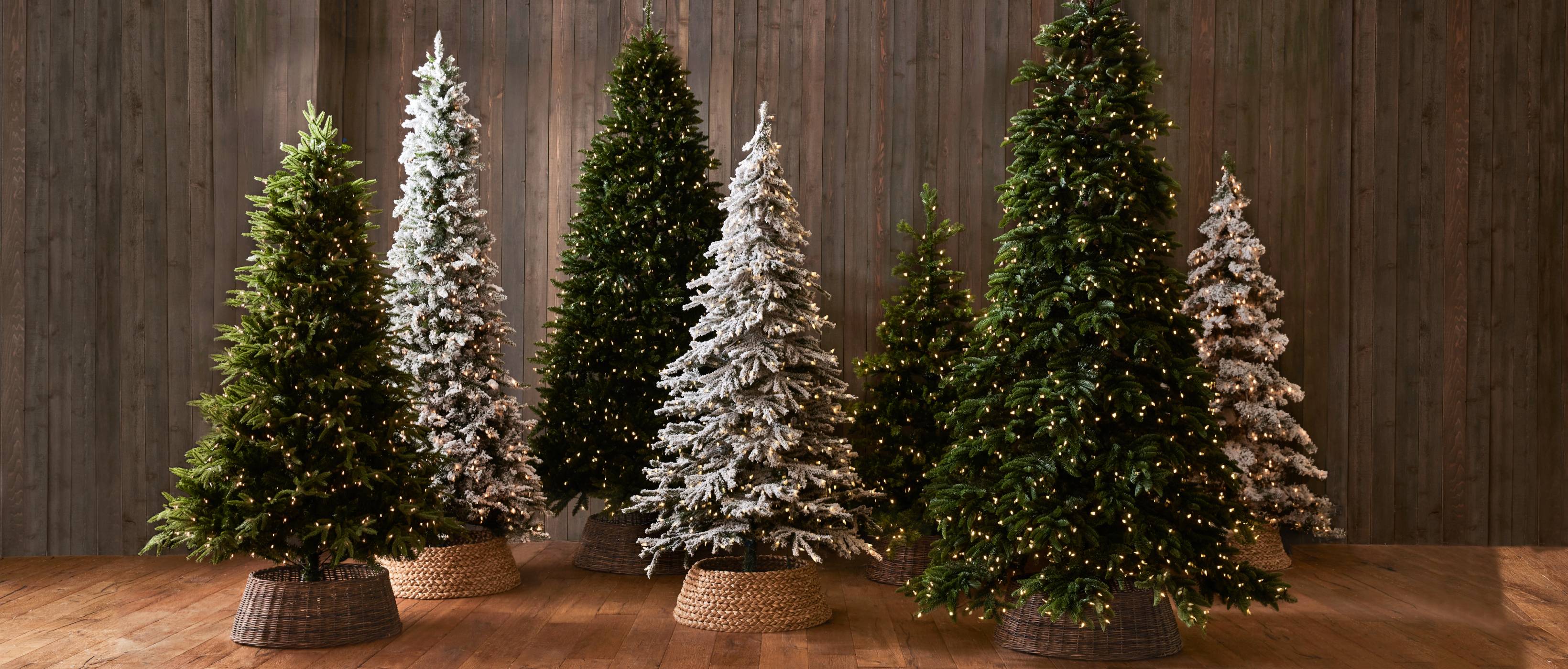 Faux Christmas Trees