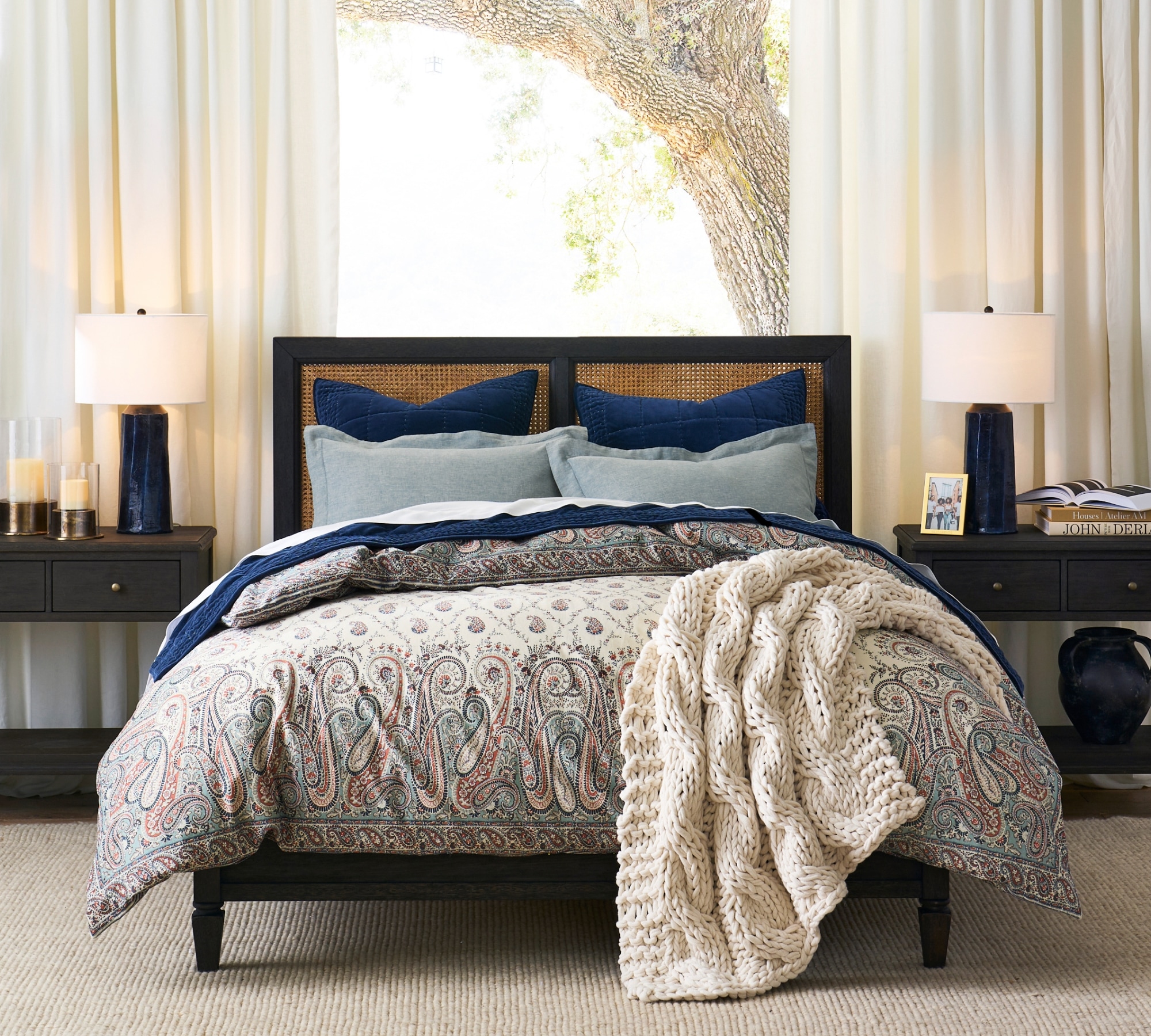 Beds Headboards Sausalito Quinn Bedroom Pottery Barn