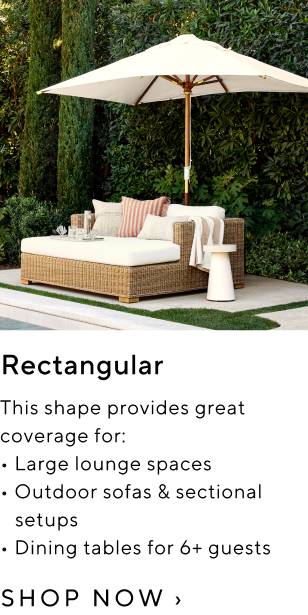 Clearance Patio Umbrellas Stands Pottery Barn