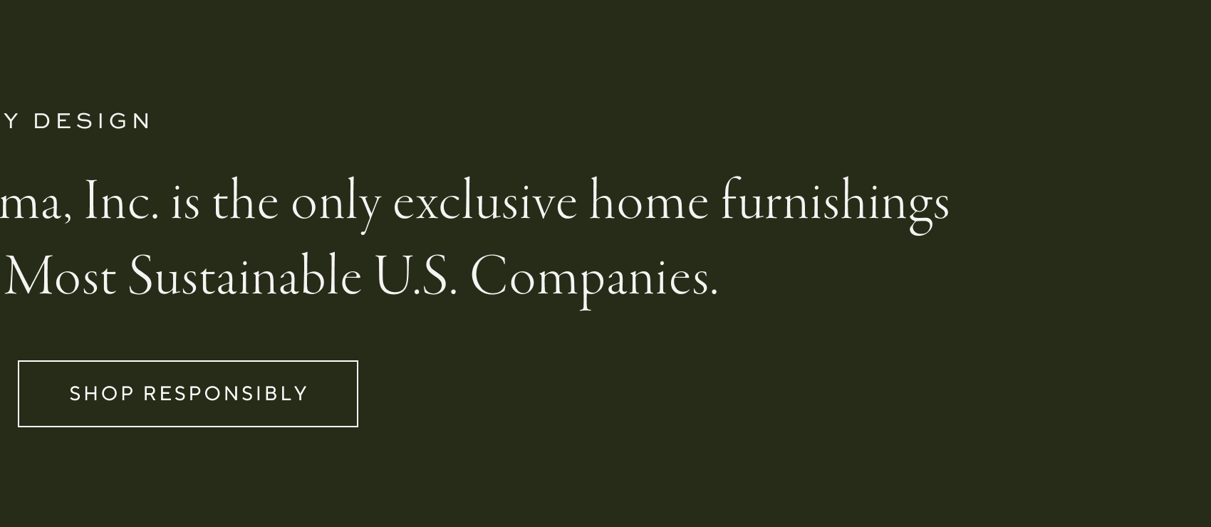 Shop Responsibly