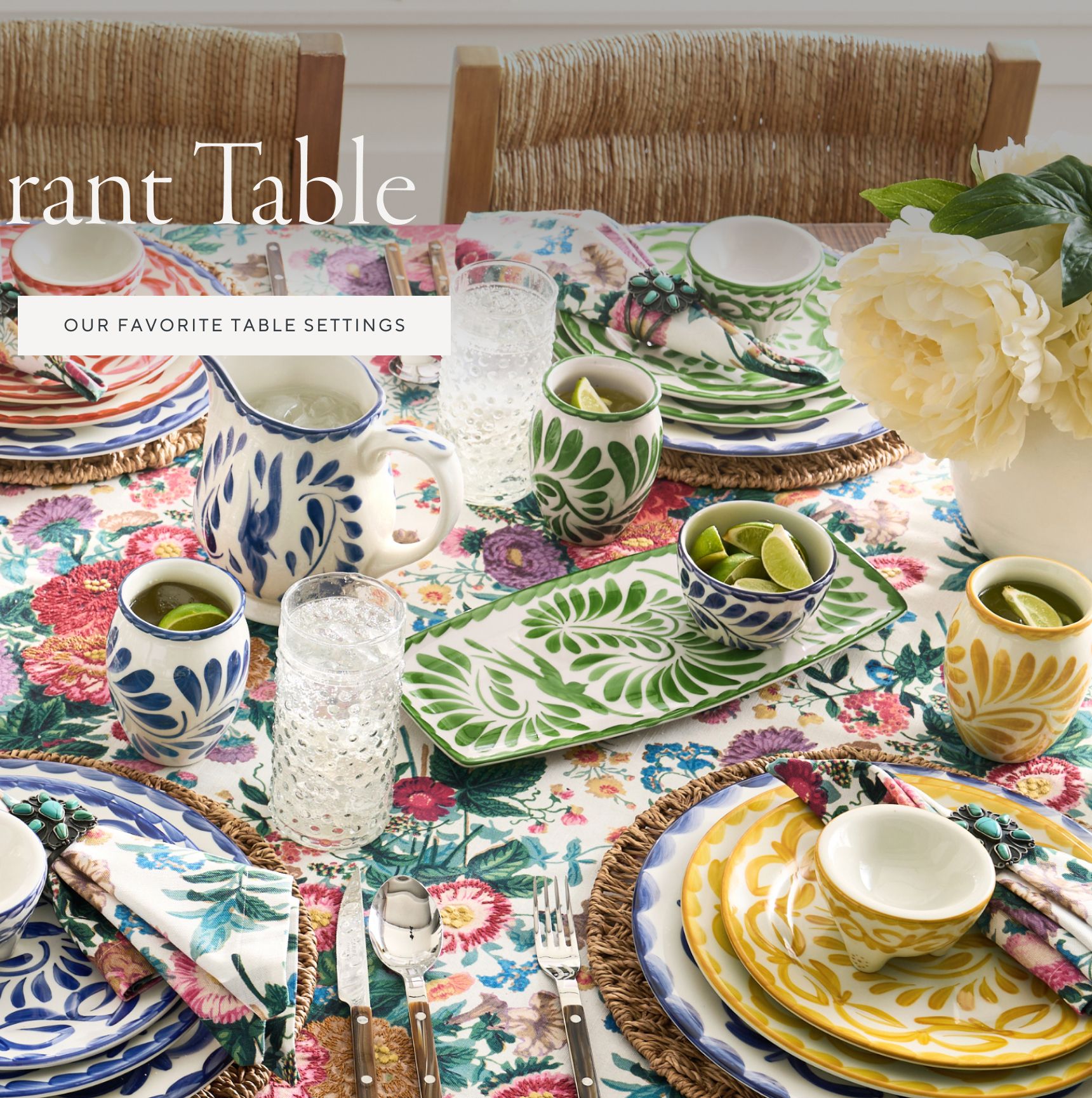 Our Favorite Table Setting