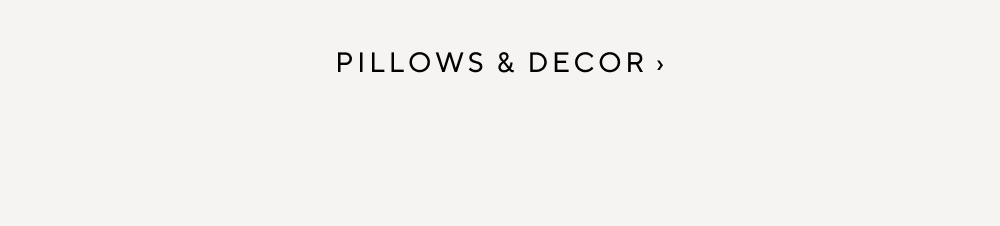 Pillows & Decor