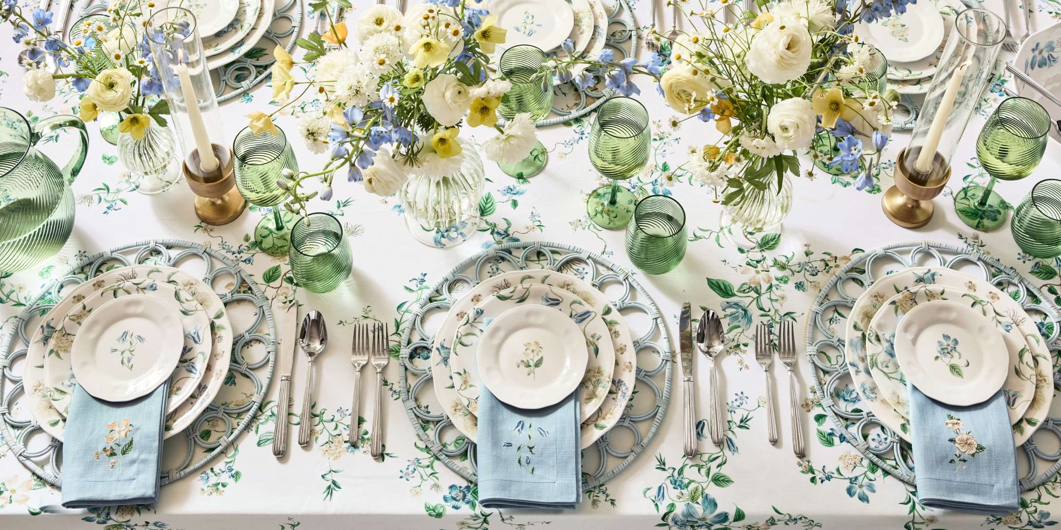 Monique Lhuillier Melamine Summer Blossom