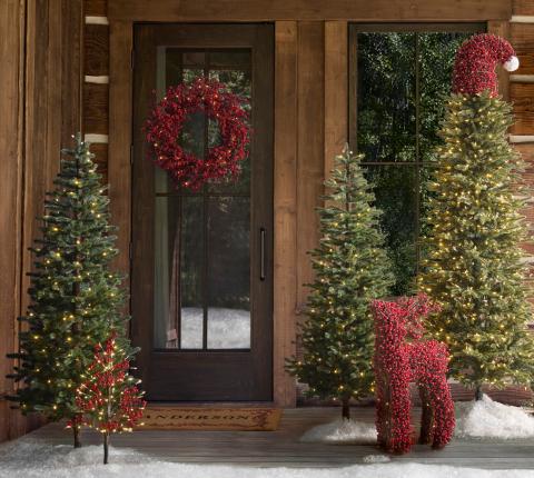 Faux Christmas Trees