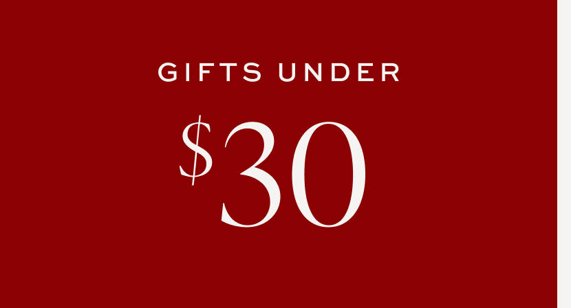 Gifts Under $30
