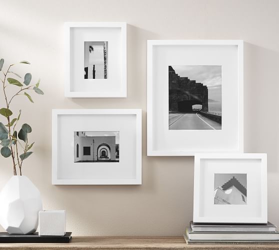 white picture frames large