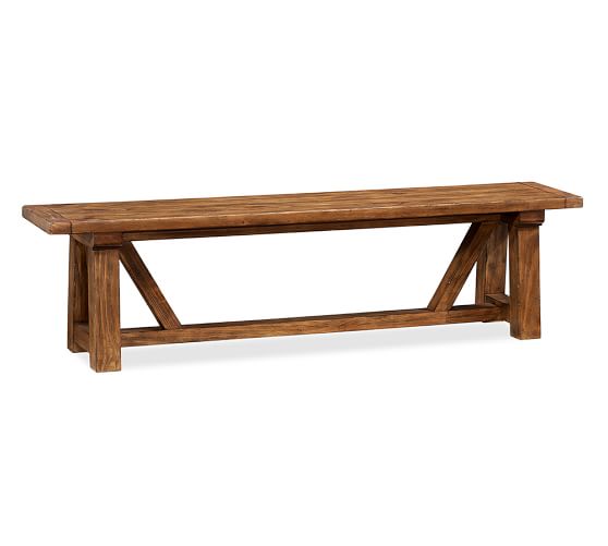 Wells Dining Bench Pottery Barn Wells Dining Bench Pottery Barn
