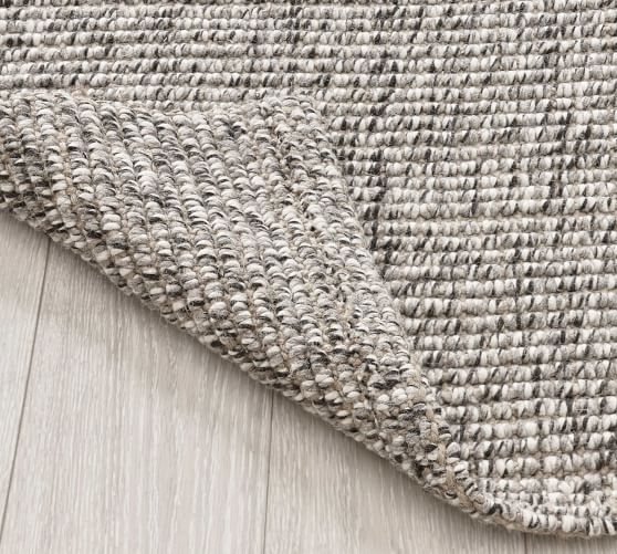 Chunky Wool Jute Rug Gray Pottery Barn Chunky Wool Jute Rug Gray Pottery Barn