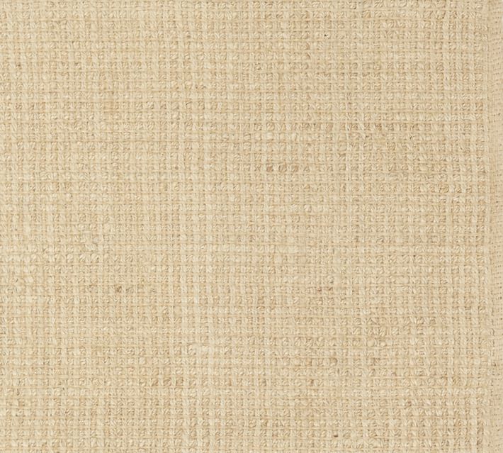 Mason Boucle Jute Rug Bleached Ivory Pottery Barn
