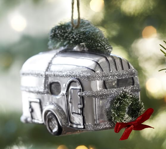 Vintage Camper Christmas Ornament Pottery Barn