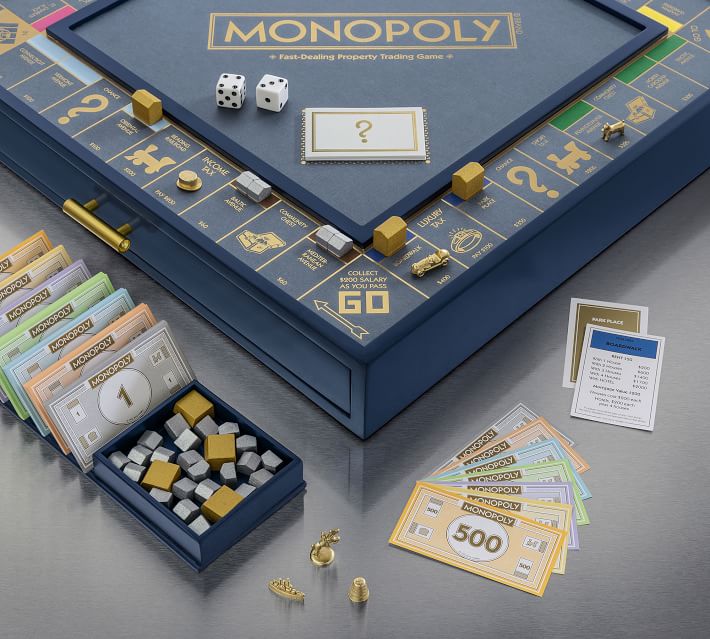 Monopoly Luxe Edition Game Pottery Barn