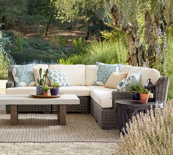 Sectional All Outdoor Lounge Seating Pottery Barn - Outdoor Patio Furniture Pottery Barn Sectional All Outdoor Lounge Seating Pottery Barn - Outdoor Patio Furniture Pottery Barn