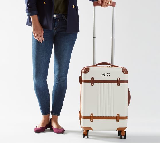 pottery barn carry on luggage