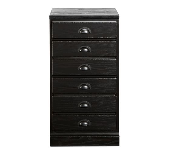 Black Printer S 3 Drawer Filing Cabinet Pottery Barn