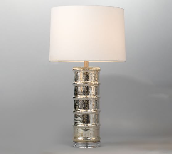 mercury glass table lamp