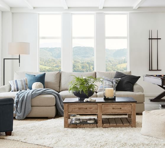 Parker Reclaimed Wood Coffee Table | Pottery Barn