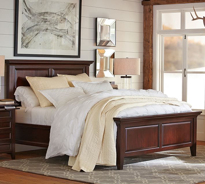 pottery barn full bed frame