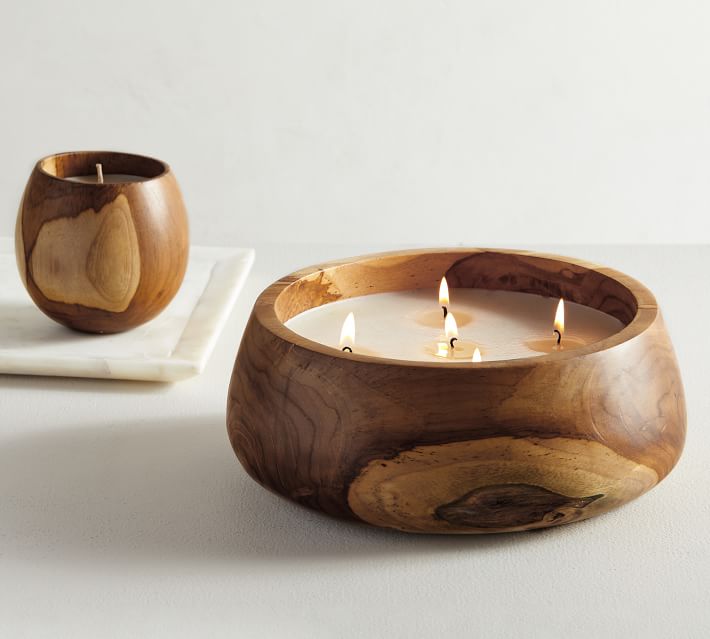 Modern Wood Scented Candles - Palo Santo Pottery Barn