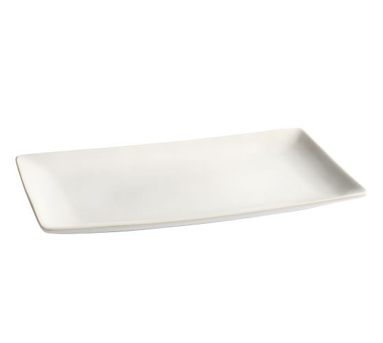 long rectangular serving platter