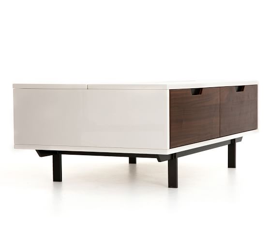 Rho 45 Lift Top Coffee Table Pottery Barn
