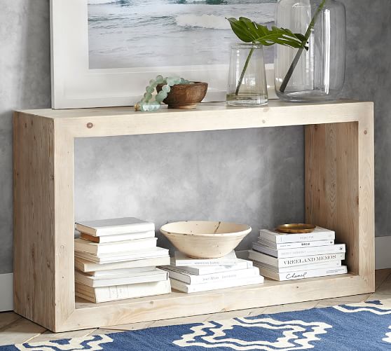 pottery barn console table