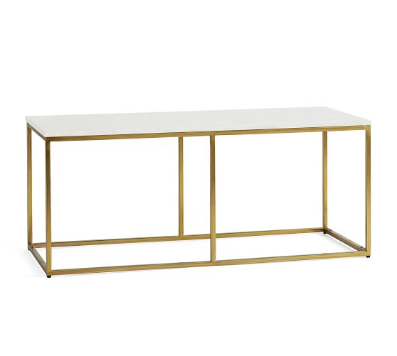 Delaney 40 5 Rectangular Marble Coffee Table Pottery Barn - White Marble Coffee Table Rectangle Delaney 40 5 Rectangular Marble Coffee Table Pottery Barn - White Marble Coffee Table Rectangle
