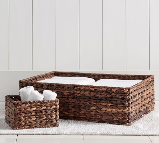 Seagrass Storage Baskets Pottery Barn